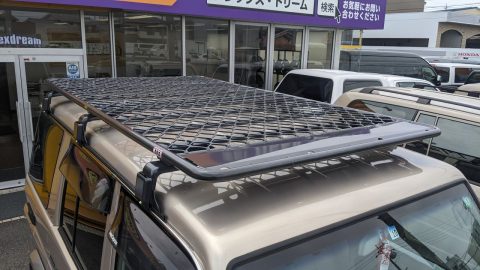 ランクル 70 再販 モデル ARB4x4 ルーフラック カスタム 