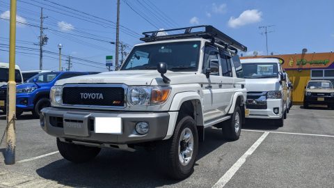 再販 ランクル 70 ルーフラック ARB4x4 サイドオーニング キャンプ