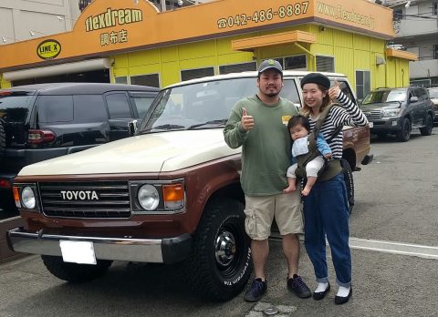 ランドクルーザー60 ご納車のお客様 ランドクルーザー60 ご納車のお客様