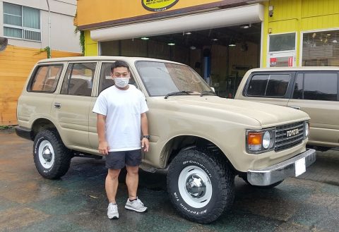 ランドクルーザー80 VXLTDご納車のお客様 ランドクルーザー80 VXLTDご納車のお客様