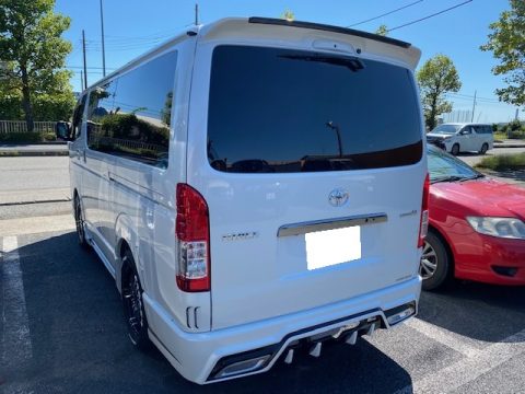 flexdreamハイエースカスタム