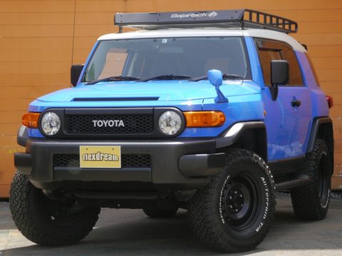 FJクルーザー 4WD ２インチアップ 各部ブラックアウト