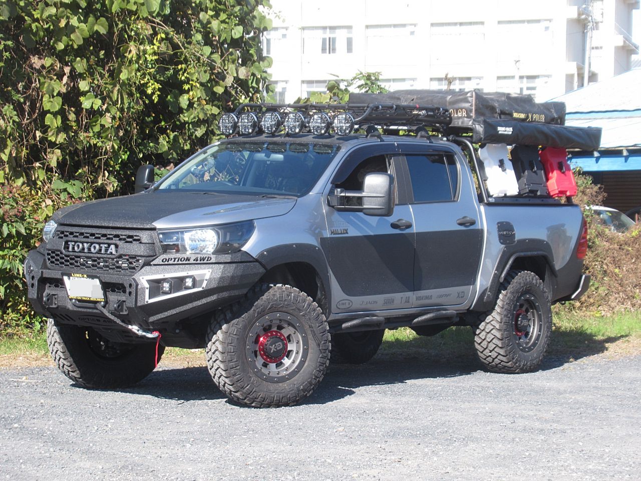 ハイラックス前期gun125 仰天changeなカスタマイズのご紹介 Line X 自動車部門 公式ブログ Flexdream Blog