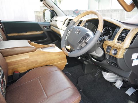 ハイエースバン 丸目 内観2 ハイエースバン 丸目 内観2