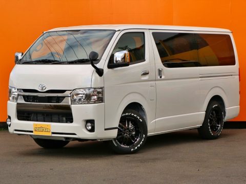 即納可能、大人数乗車！ 小型貨物で7名乗車！ | 新車ハイエースバン スーパーGL ダークプライムII TRH200V FD-BOX47