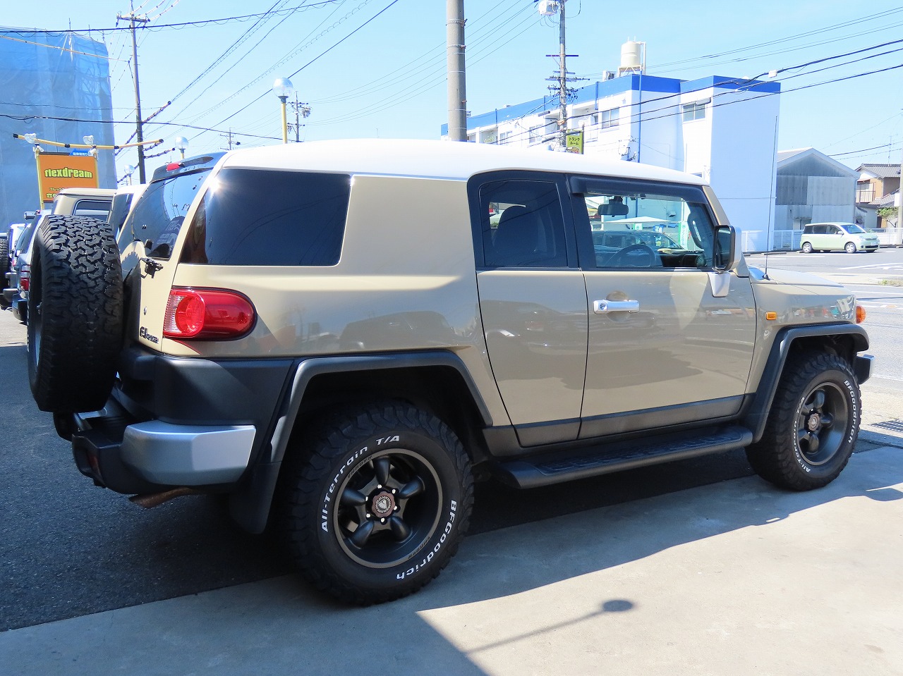 Fjクルーザー納車 人気ナンバー１カラー ベージュ ランクル好きなんだもん ランクル専門店ブログ Flexdream Blog