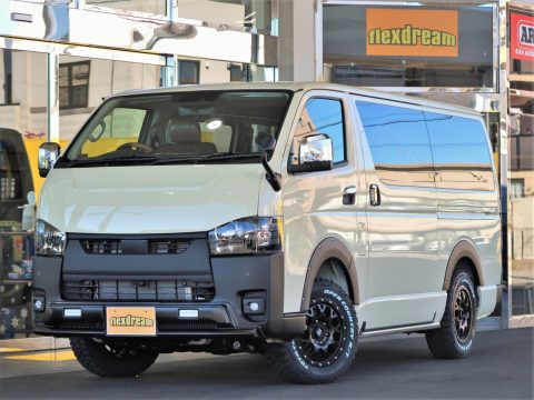 flexdream ハイエース三郷店　FD-BOX7 vanlife 入庫しました！