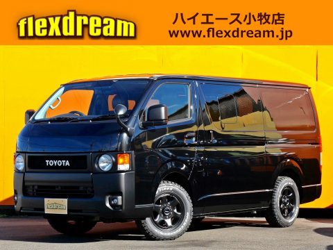 新車ハイエースバン　S-GL　4WD　FD-camper1　丸目フェイスが完成しました！