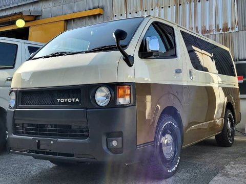 ハイエース　S-GL　ツートンペイント車両ご納車！！