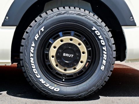 BRUT：BR-70ベージュホイール　フレックスドリーム限定カラー！