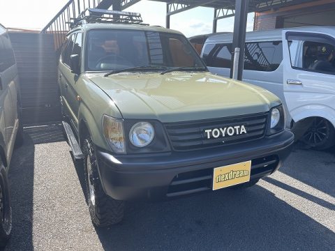 ランクル95プラド　TXリミテッド　ワイド　後期モデル　人気の茶内装　ユーザー買取車　緊急入庫致しました！