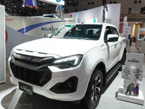 いすゞ D-MAX 新型 フロントビュー 東京モビリティショー2025