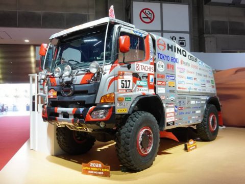 日野レーシングトラック ダカールラリー参戦車